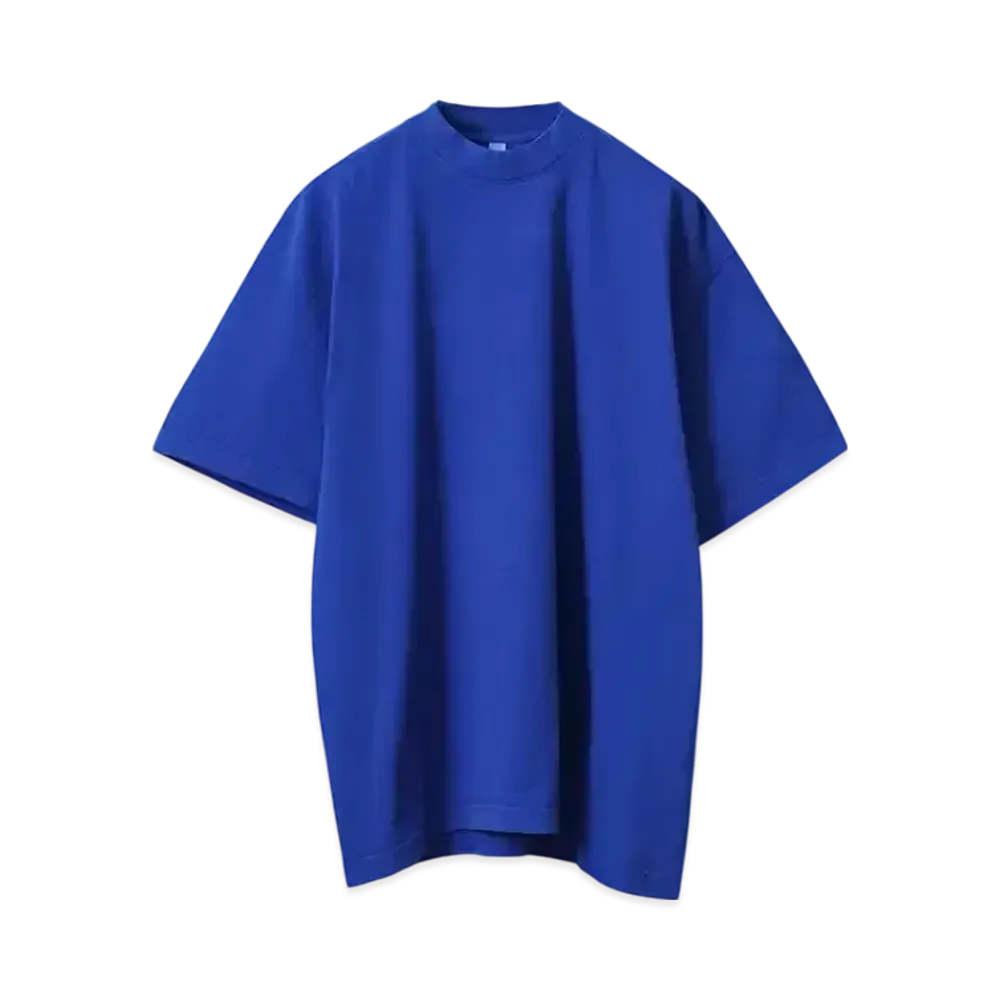 Los Angeles Apparel 6.5oz Garment Dye Crew Veck T-shirt "Royal"