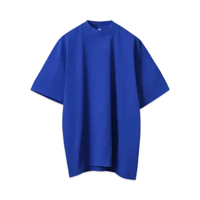 Los Angeles Apparel 6.5oz Garment Dye Crew Veck T-shirt "Royal"