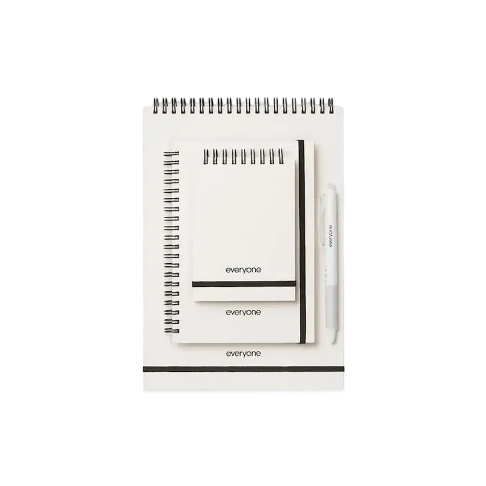 everyone 3 Pack Notes Made By Hinine Note "White"