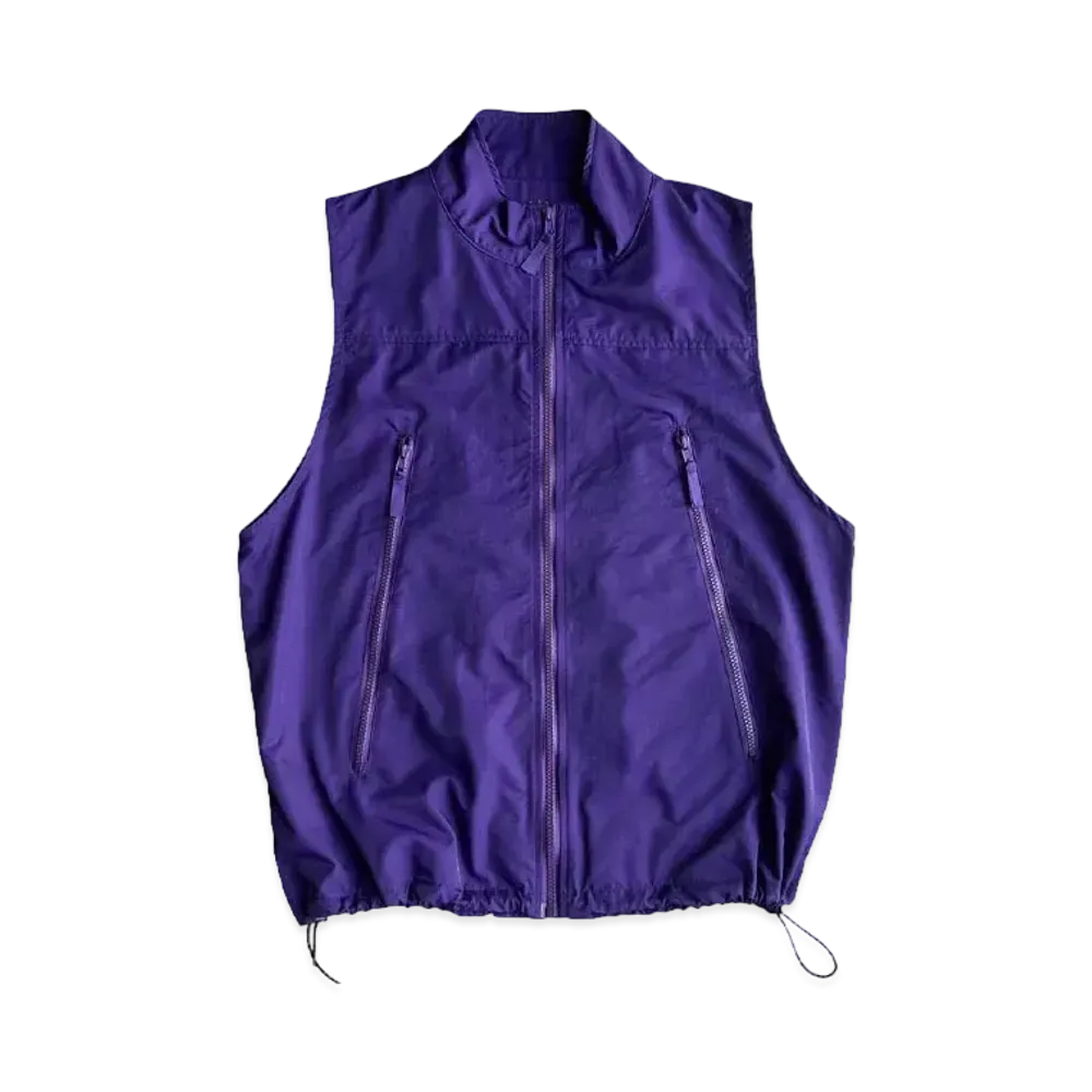 BALLSY.BROTHERS amphibious nylon vest "Purple"