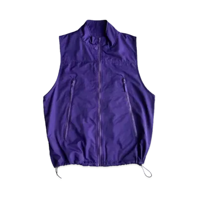 BALLSY.BROTHERS amphibious nylon vest "Purple"