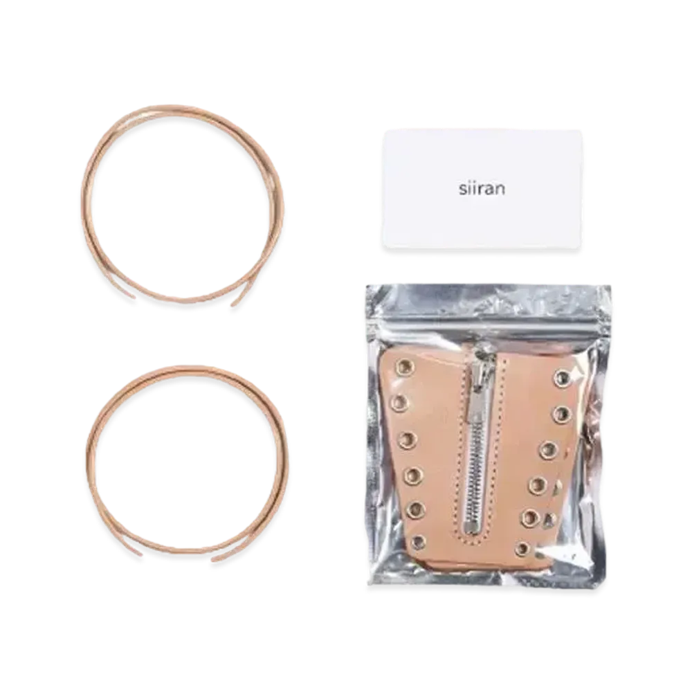 siiran Dunk Custom Zipper Unit Natural czdl02n "NATURAL/NATURAL"
