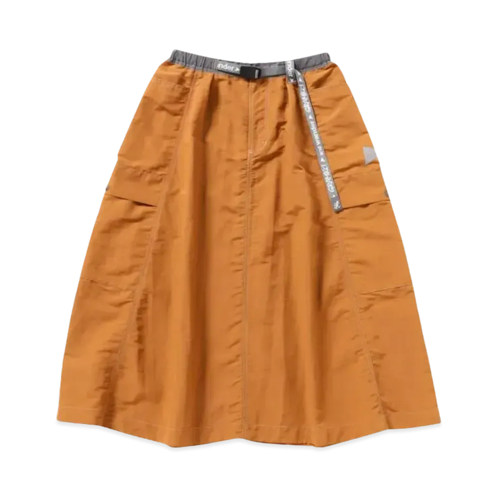 GRAMICCI x and wander Women's Ripstop Voyager Skirt "Orange"