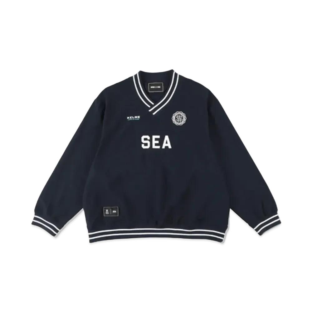 WIND AND SEA x KELME Nylon Pullover "Navy"