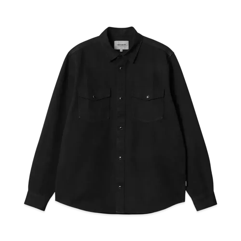 Carhartt WIP L/S Santa Fe Shirt "Black"