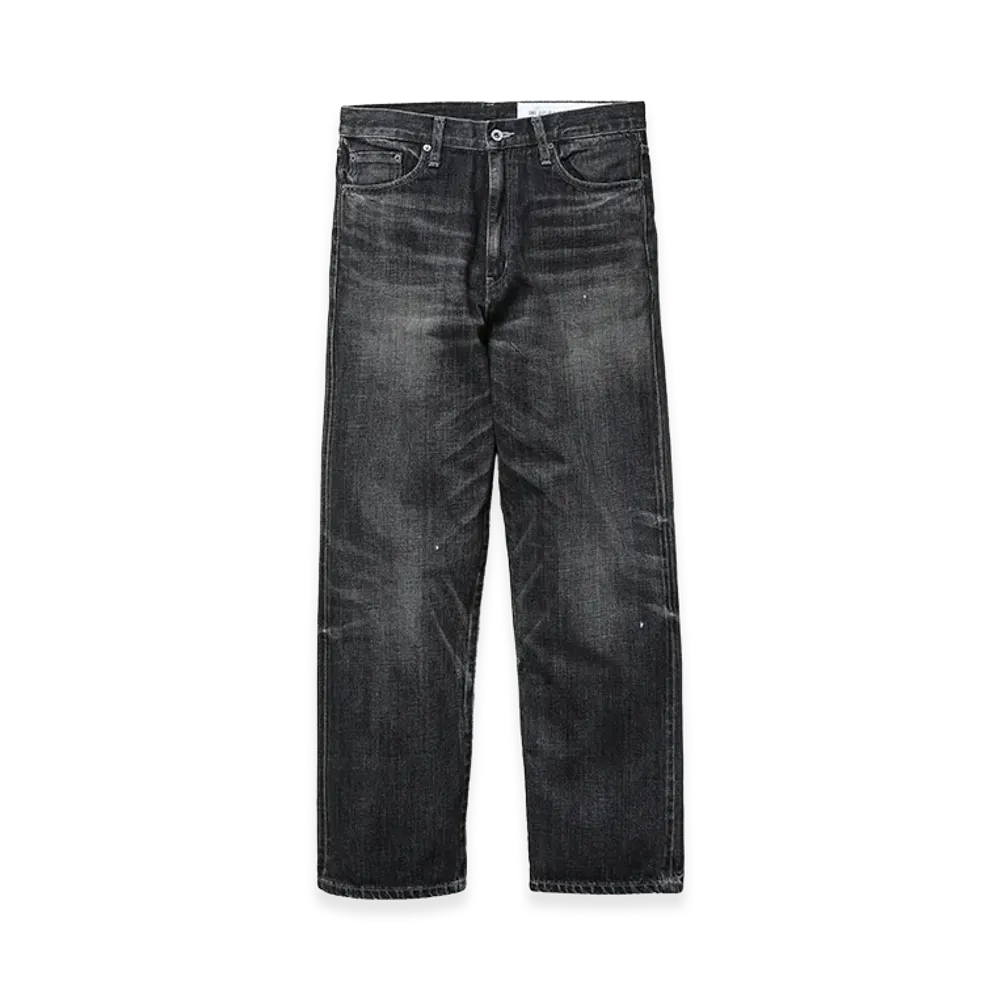 NEIGHBORHOOD Washed Denim DP Basic Pants "Black"