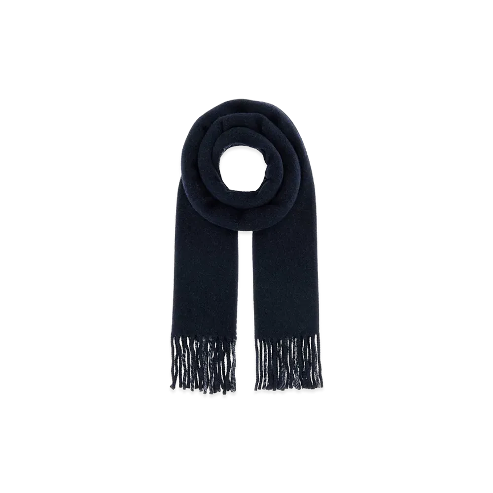 PRADA Jacquard Scarf "Dark Blue"