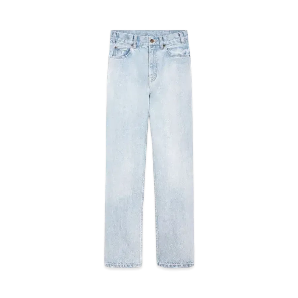 CELINE Margaret Jeans In Anglais Rinse Wash Denim "Anglais Rinse"