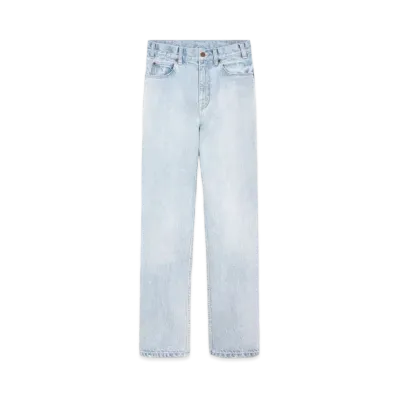 CELINE Margaret Jeans In Anglais Rinse Wash Denim "Anglais Rinse"