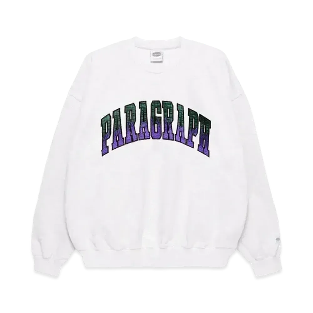 Paragraph Flame Logo Crew "Melange"