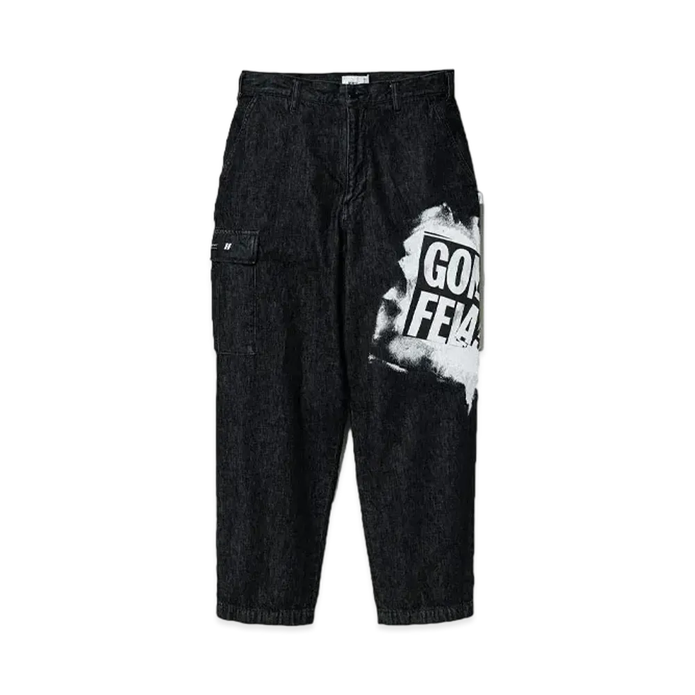 WTAPS Milt2002 / Trousers / Cotton. Denim. Pasthg "Black"