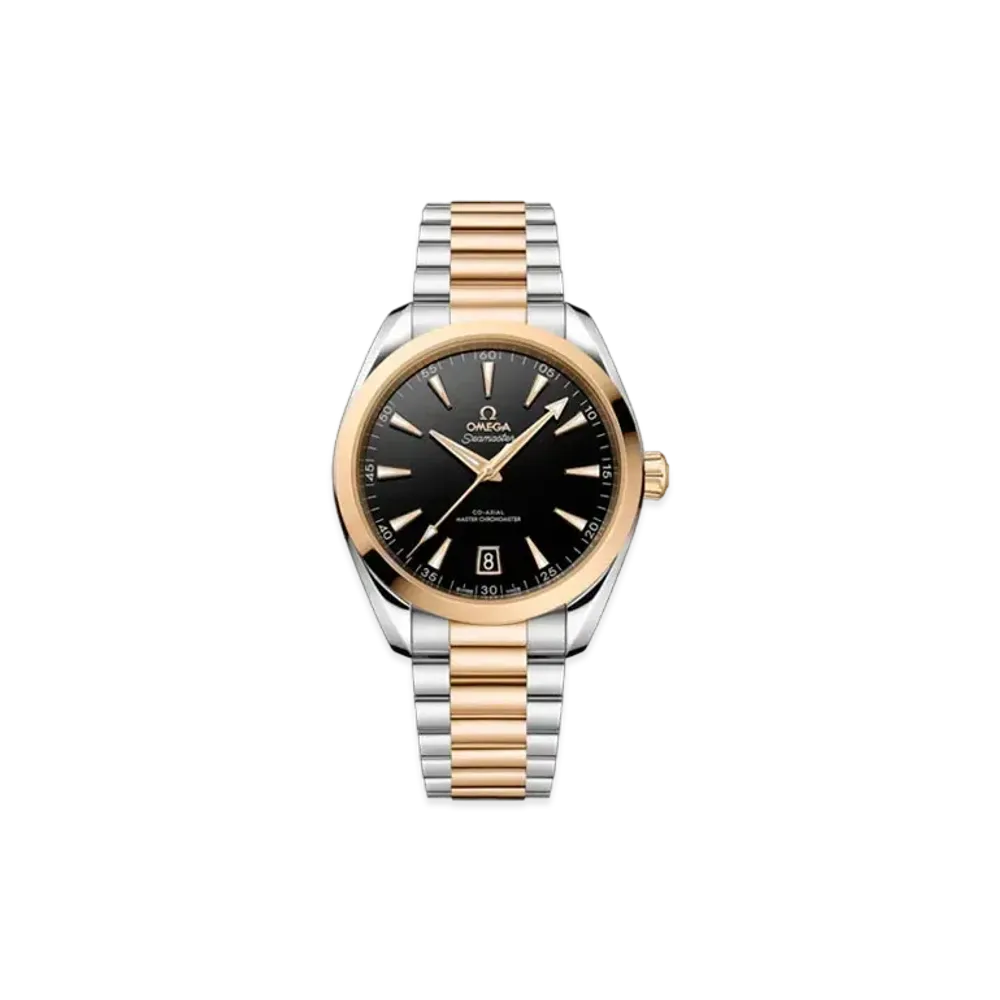OMEGA Seamaster Co-Axial Master Chronometer "Stainless Steel/Moonshine Gold/Black" 220.20.41.21.01.001