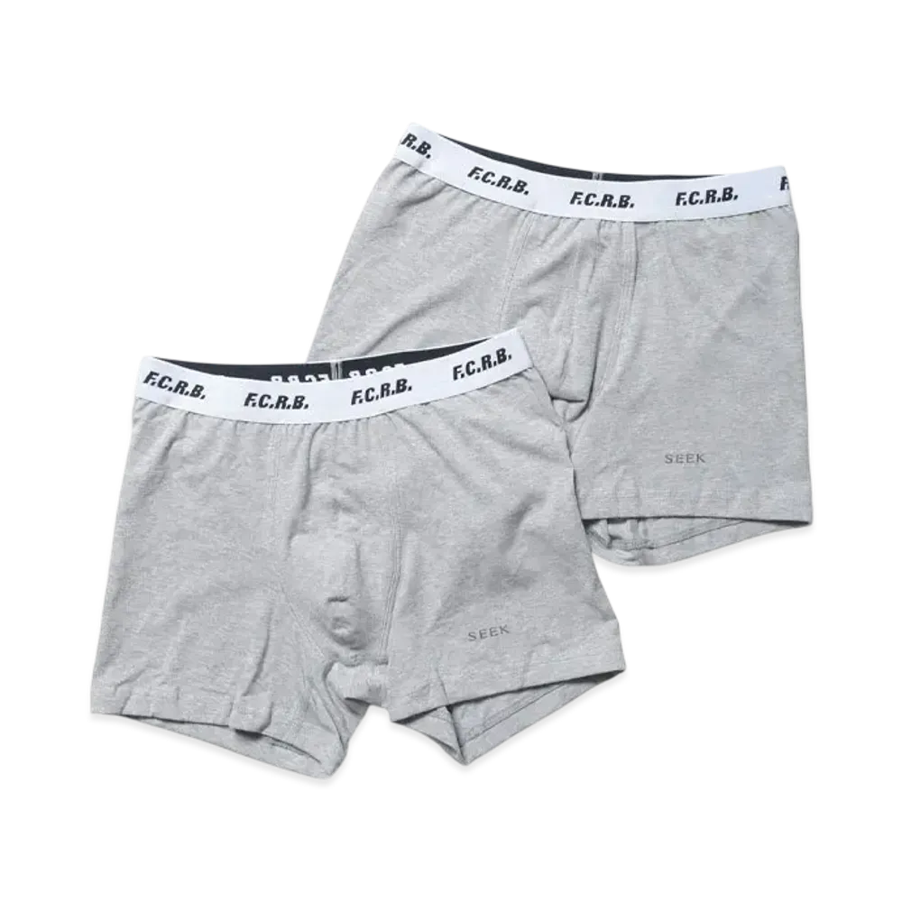 F.C.Real Bristol Seek 2Pack Boxer Brief "Gray"