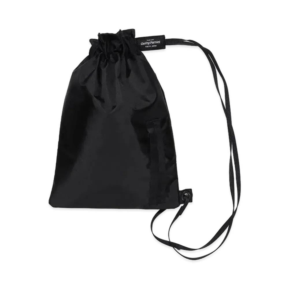 WACKO MARIA SPEAK EASY / NYLON SHOULDER BAG "Black"