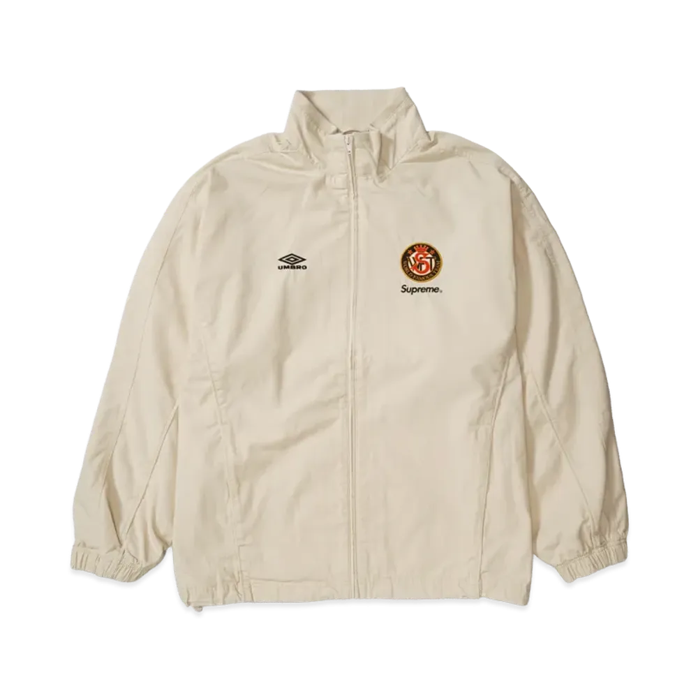 Supreme x Umbro Cotton Ripstop Track Jacket (26SS) "Stone"