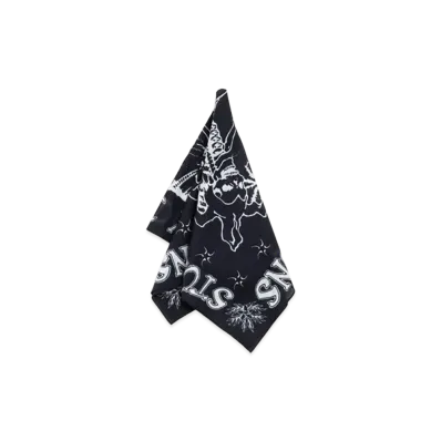 Stussy Surf Joker Bandana "Black"