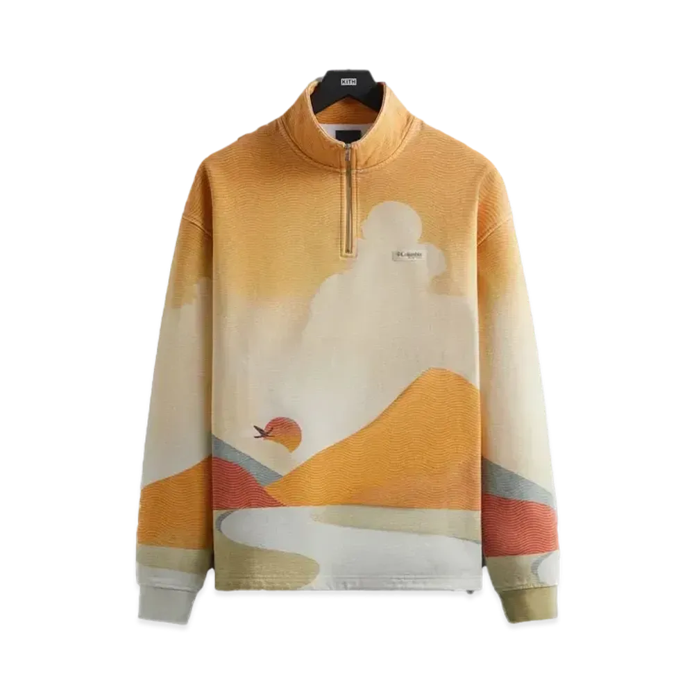 Kith x Columbia PFG Quarter Zip "Aura"