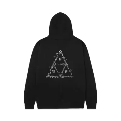 HUF Fall 24 Gleam Hoodie "Black"