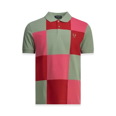 COMME des GARCONS SHIRT x Fred Perry Button-Down Polo Shirt "Multicolor"