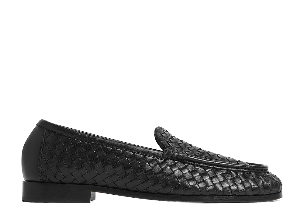 Bottega Veneta Silenzio Loafers "Black"