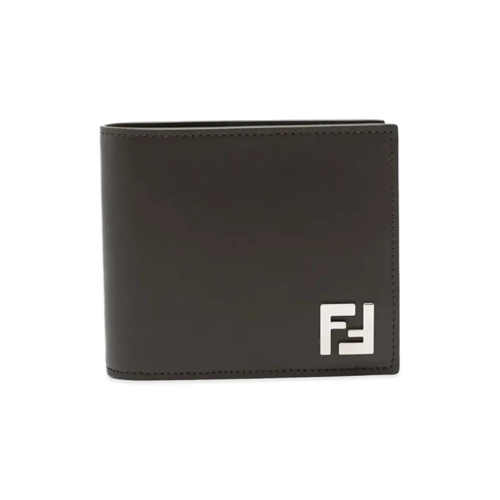 FENDI Squared FF Bifold Wallet "Brown"