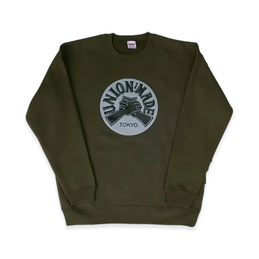 STABRIDGE Circus x The Apartment Union Made Crew Neck Sweat "Olive"