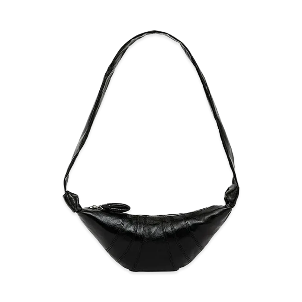LEMAIRE Small Croissant Bag "Black"