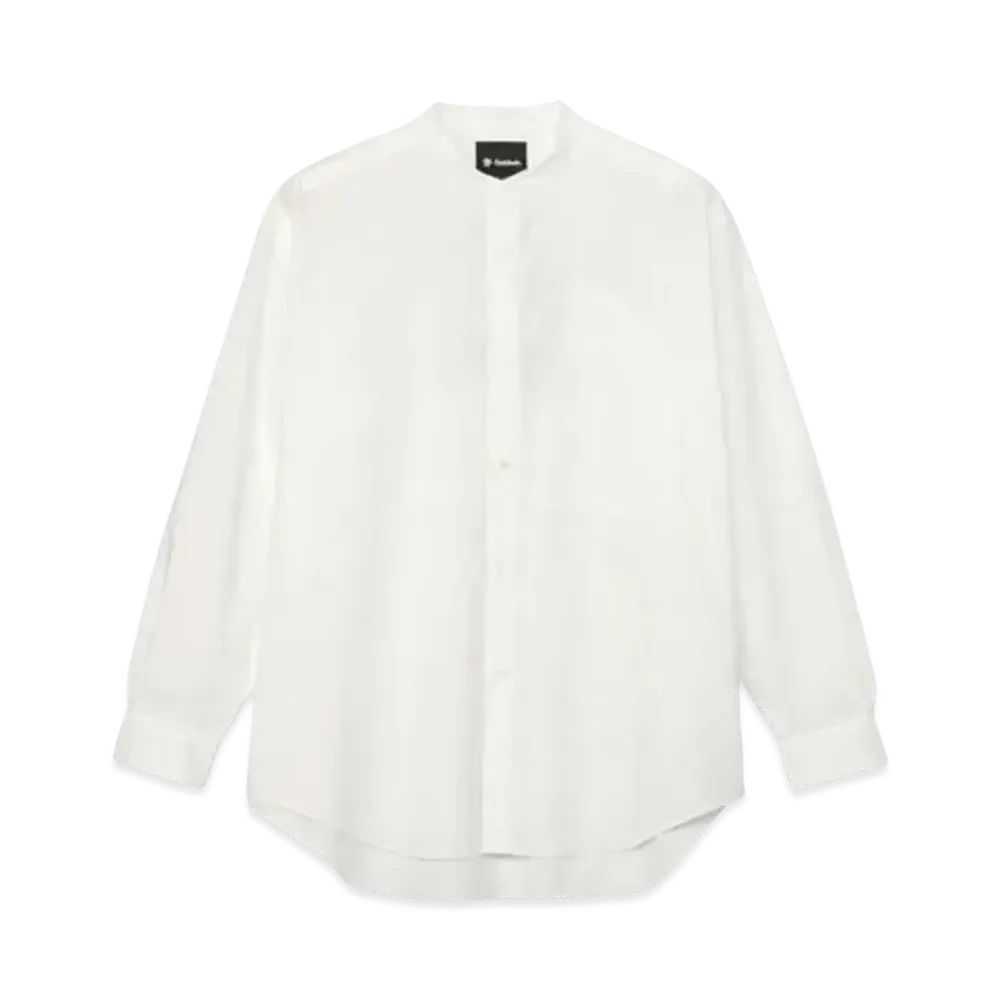 Goldwin Oversized Band Collar Shirt (Unisex) "White"