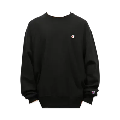 Champion Reverse Weave Heavyweight 12Oz Crew Sweat "Black"