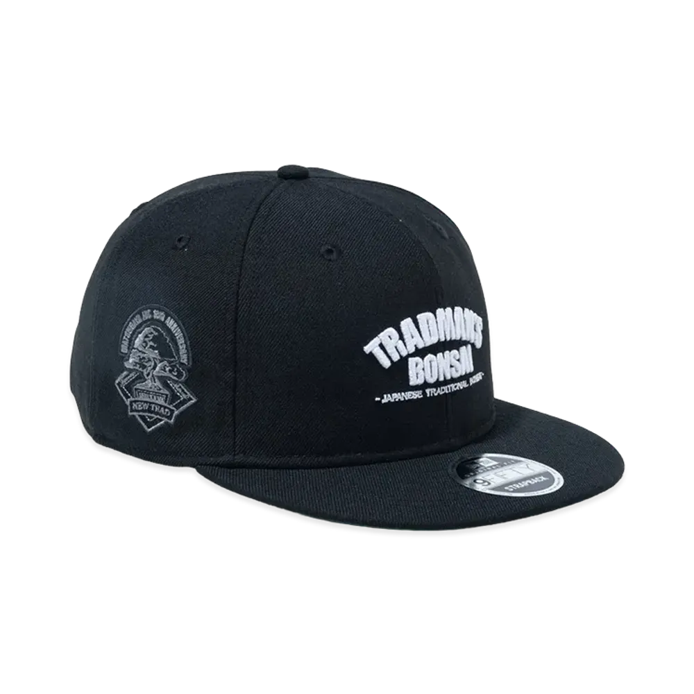 NEW ERA x TRADMAN’S BONSAI 9Fifty Original Fit Soft Buckram "Black"