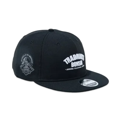 NEW ERA x TRADMAN’S BONSAI 9Fifty Original Fit Soft Buckram "Black"