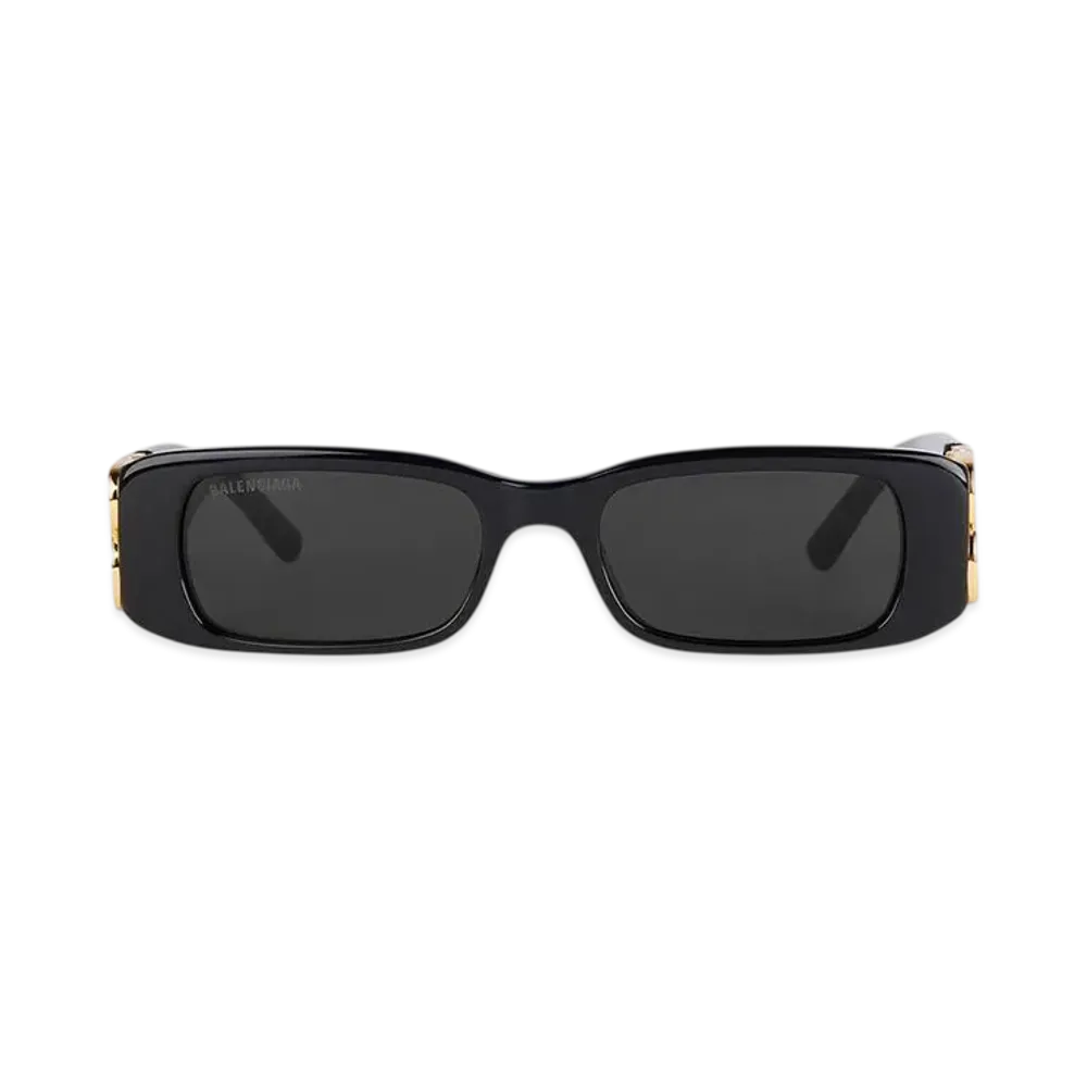 BALENCIAGA Dynasty Rectangle Sunglasses "Black"