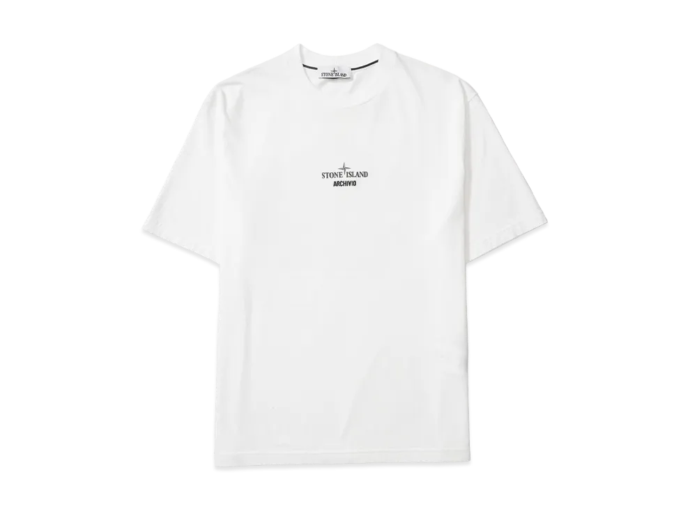 Stone Island 2100037 Organic Cotton Jersey "White"