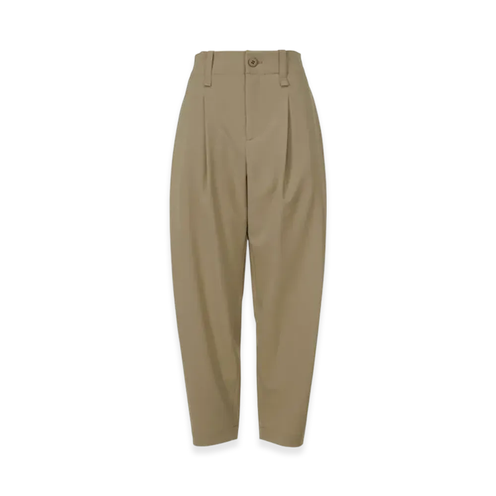 ISSEY MIYAKE Round Pants "Greige"