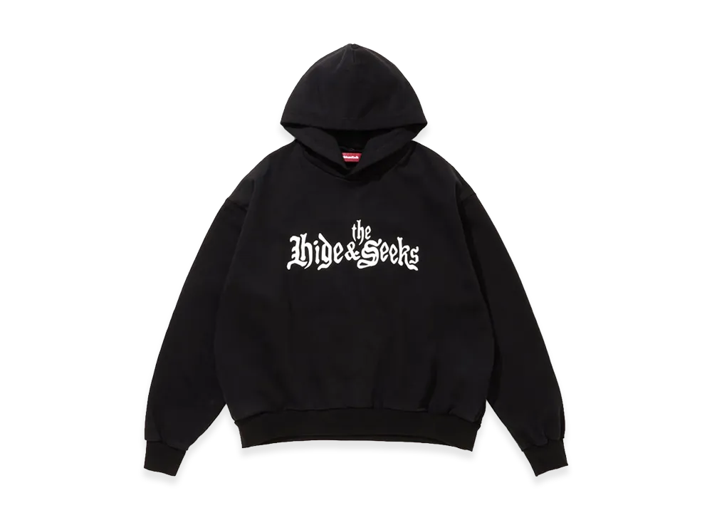 Hide and Seek x Toru Nishiura The H&S Hooded Sweat Shirt "Black"