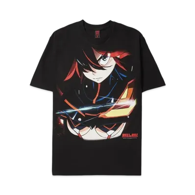 Geeks Rule x KILL la KILL 15 Silkscreen Printing T Shirt Vol.02 "Black"