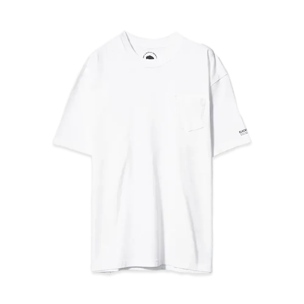 RATS REGULAR SILHOUETTE CREW NECK PACK TEE "WHITE"