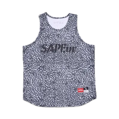 SAPEur LTD Sports Wear Youth Dry Basic Tank Top "CEMENT" Youth "Gray"