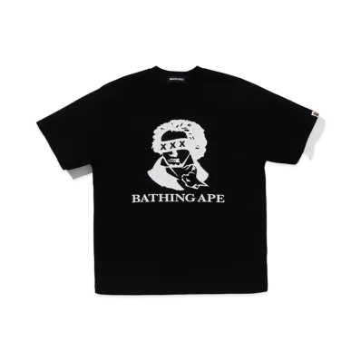 A BATHING APE x GOD SELECTION XXX Beethoven Tee "Black"