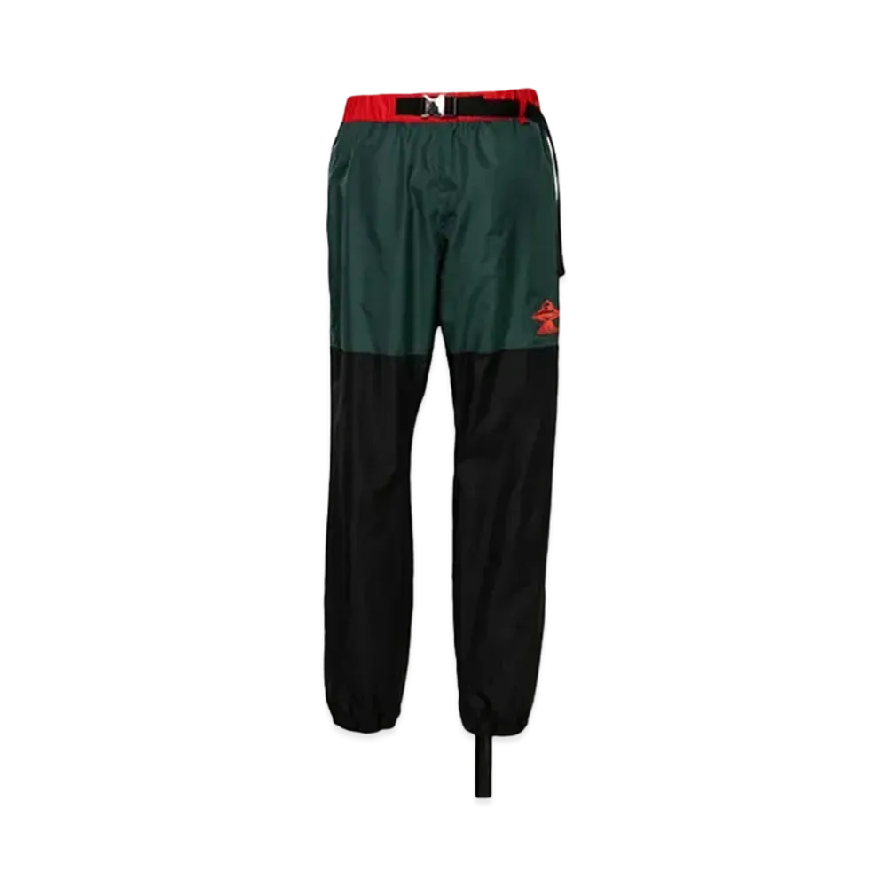 sacai x UNDERCOVER Trackpants "Black Green"