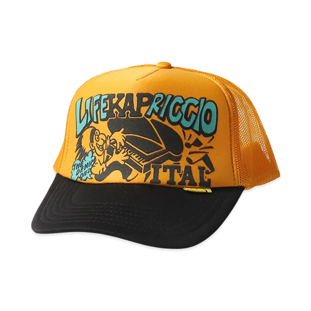KAPITAL Life KAPRICCIOpt Truck Cap "Gold/Black"