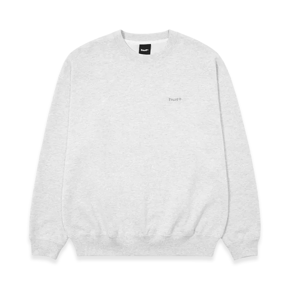 HUF Eightynine Fleece Crew "Ash Grey"