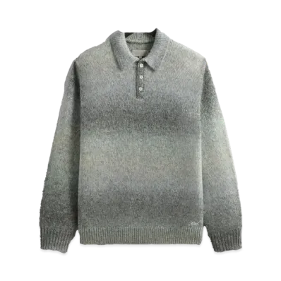 Kith Gradient Harmon Rugby Pullover Sweater "Atlas"