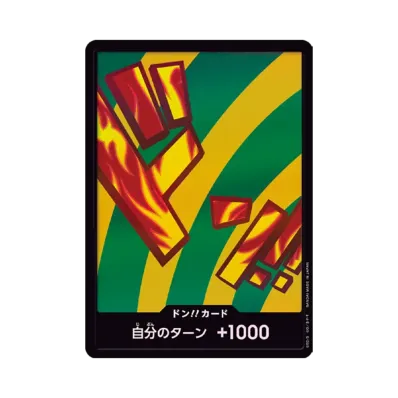DON!! Card : Hannyabal Parallel (Premium Booster "One Piece Card The Best vol.2")