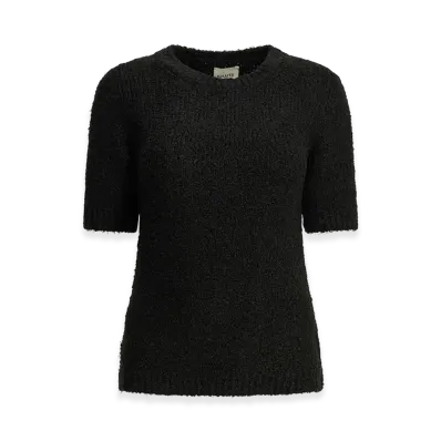 KHAITE Women's "Cam" Crew-Neck Sweater "Black"