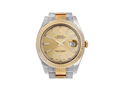ROLEX Datejust II "Champagne/Stainless Steel/Yellow Gold"