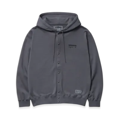 NEIGHBORHOOD x agnes b. Sweat Snap Hoodie LS "Gray"