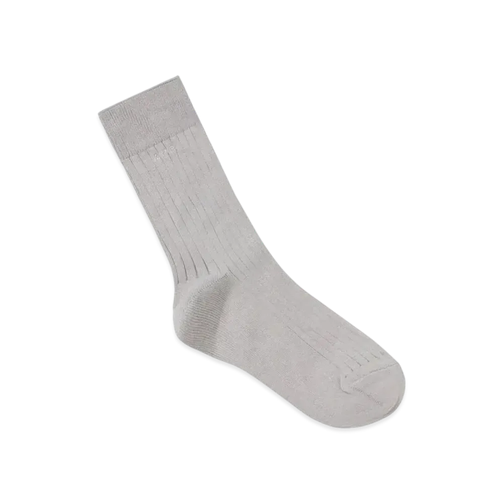 A.P.C. Lucas F Socks "Pale Gray"