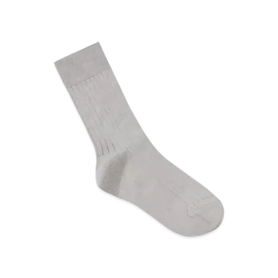 A.P.C. Lucas F Socks "Pale Gray"