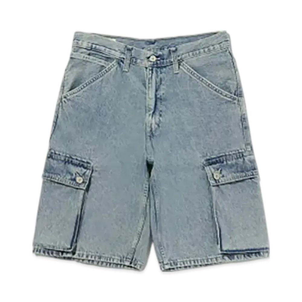 Levi's 478 Baggy Cargo Shorts "Light Indigo"